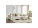 Reversible Corner Convertible Sofa with Chest - Chelsea - Gros Côtelé Doux