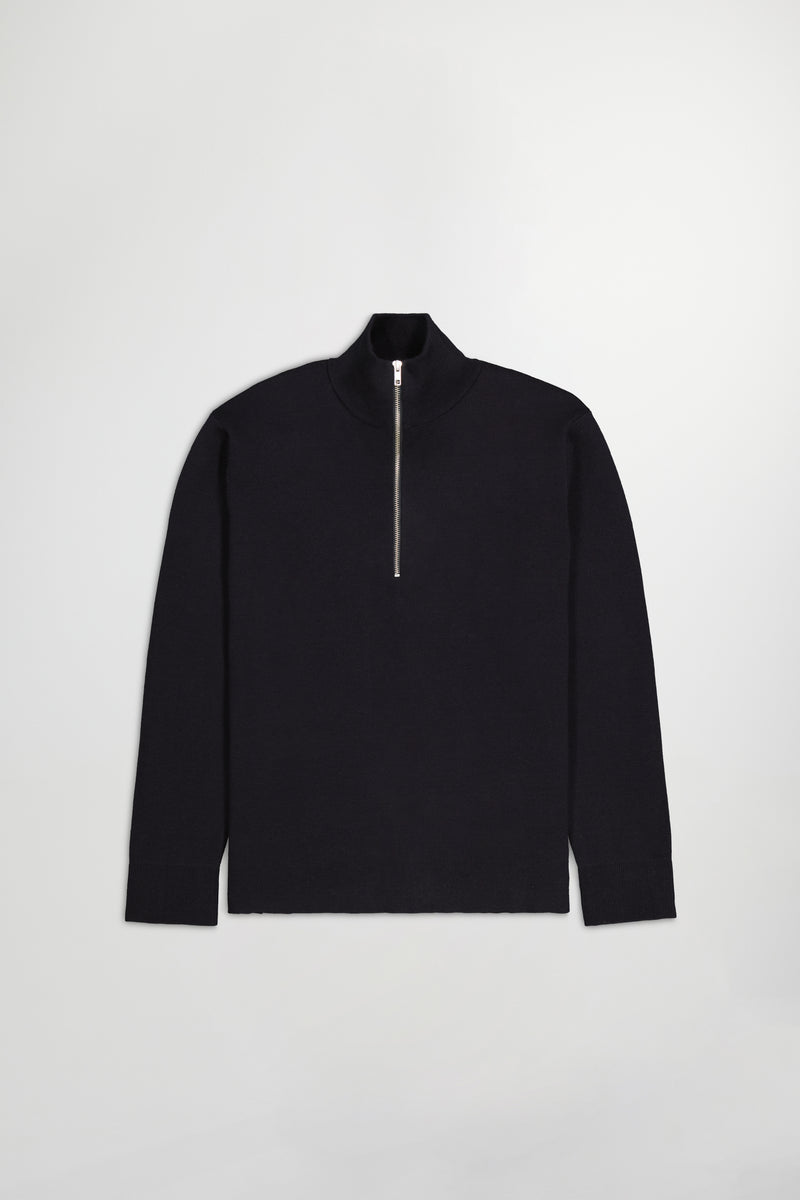 Pull Harald Half Zip - Navy Blue