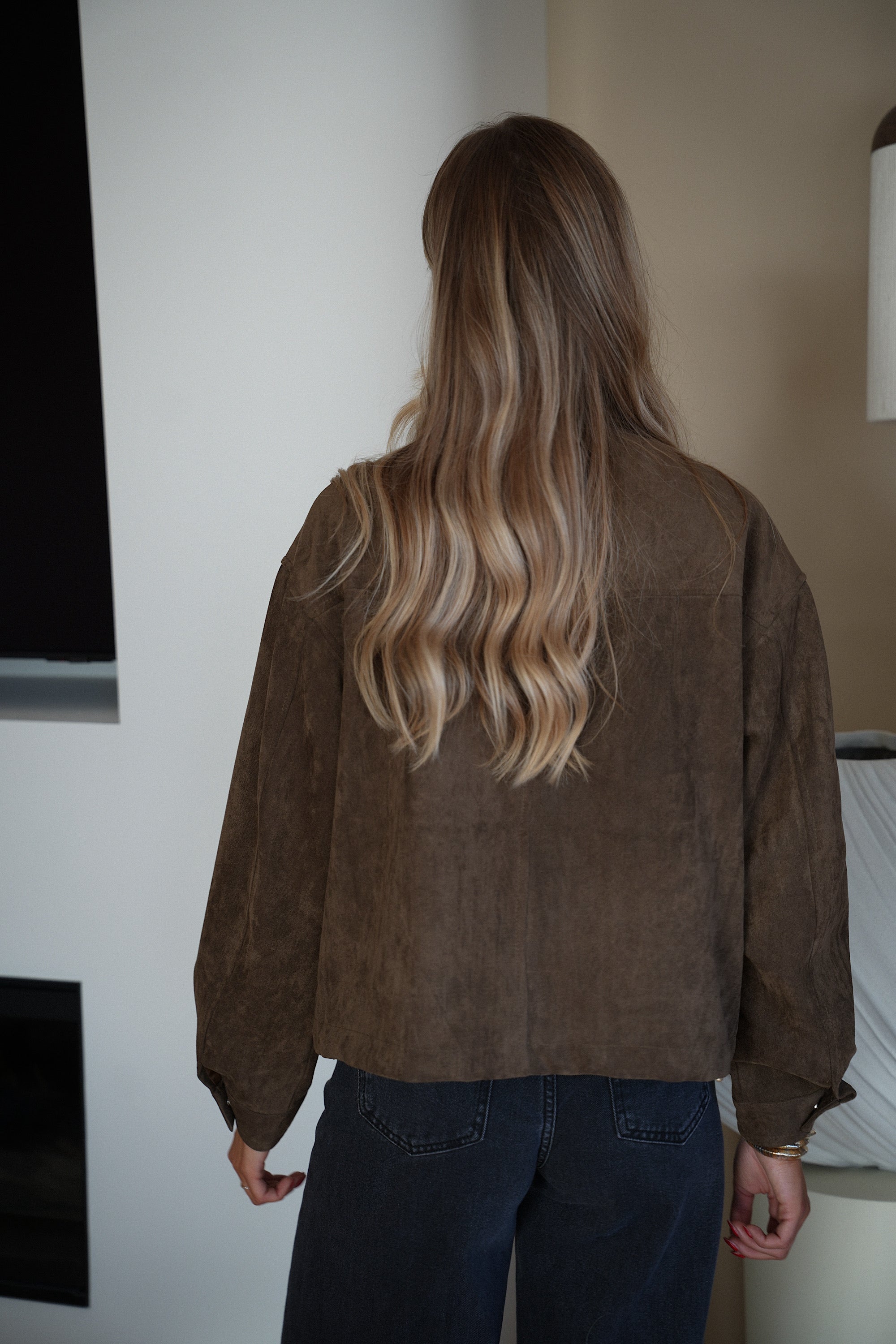 Rebeca Chocolat - Suede Jacket