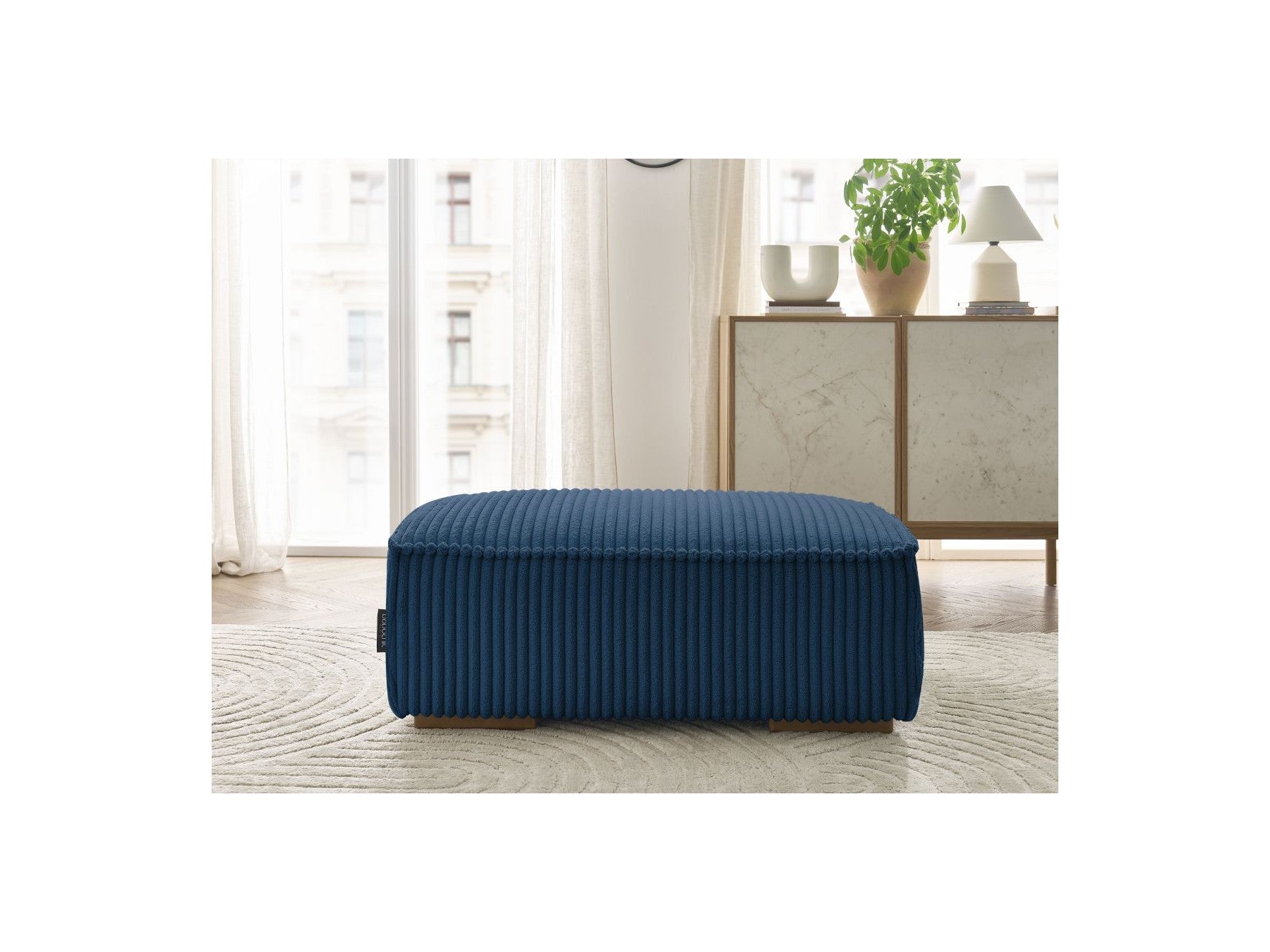 Pouf - Chelsea - Gros Côtelé Doux