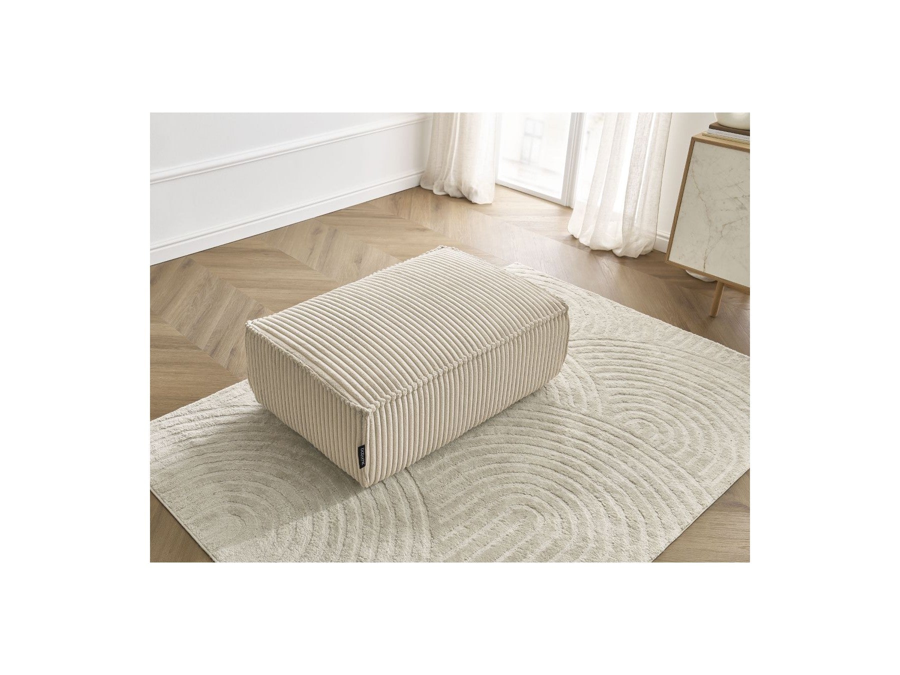 Pouf - Chelsea - Gros Côtelé Doux