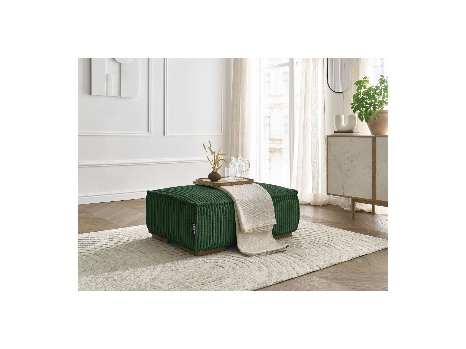Pouf - Chelsea - Gros Côtelé Doux