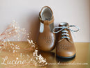 Isis Mary Jane Ankle Boots - Camel Leather - Girls