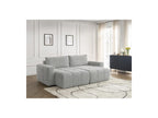 Arsene - Fixed Straight 4-Seater Deep Seat Sofa - Mottled Fabric