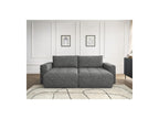 Arsene - Fixed Straight 4-Seater Deep Seat Sofa - Mottled Fabric