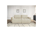 Fixed Straight 4-Seater Sofa - Arsene - Deep Seat - Velvet Fabric