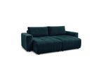 Fixed Straight 4-Seater Sofa - Arsene - Deep Seat - Velvet Fabric