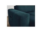 Fixed Straight 4-Seater Sofa - Arsene - Deep Seat - Velvet Fabric