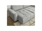 Fixed Straight 4-Seater Sofa - Arsene - Deep Seat - Velvet Fabric