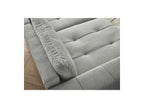 Fixed Straight 4-Seater Sofa - Arsene - Deep Seat - Velvet Fabric