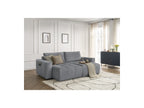 Fixed Straight 4-Seater Sofa - Arsene - Deep Seat - Velvet Fabric