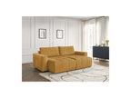 Fixed Straight 4-Seater Sofa - Arsene - Deep Seat - Velvet Fabric