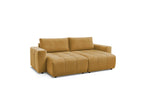 Fixed Straight 4-Seater Sofa - Arsene - Deep Seat - Velvet Fabric