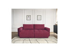 Fixed Straight 4-Seater Sofa - Arsene - Deep Seat - Velvet Fabric