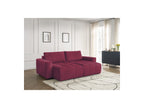 Fixed Straight 4-Seater Sofa - Arsene - Deep Seat - Velvet Fabric
