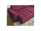 Fixed Straight 4-Seater Sofa - Arsene - Deep Seat - Velvet Fabric