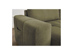 Fixed Straight 4-Seater Sofa - Arsene - Deep Seat - Velvet Fabric