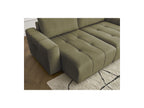 Fixed Straight 4-Seater Sofa - Arsene - Deep Seat - Velvet Fabric