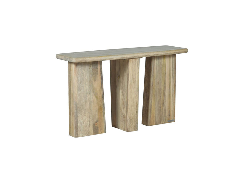 Console 132 Cm - Bois Massif De Manguier - Brunelle