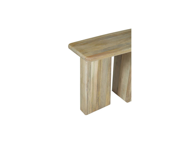 Console 132 Cm - Bois Massif De Manguier - Brunelle