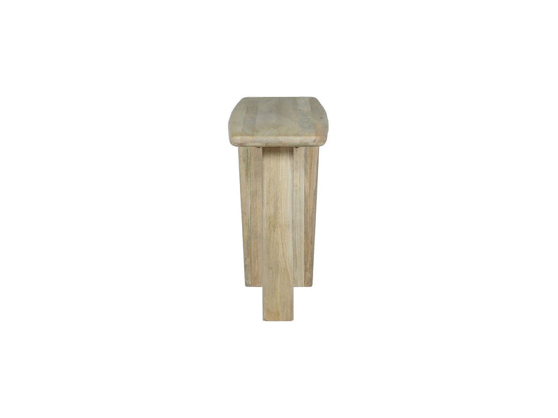 Console 132 Cm - Bois Massif De Manguier - Brunelle