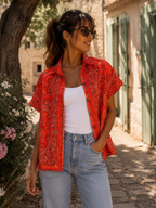 Bandita Shirt - Orange