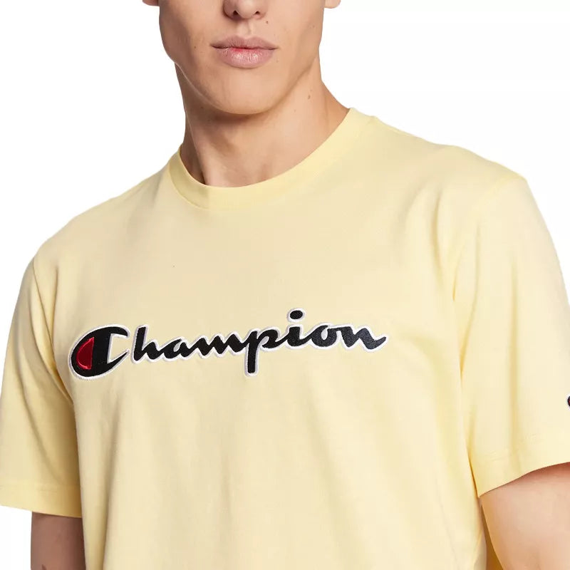 T-Shirt Champion Crewneck - Jaune