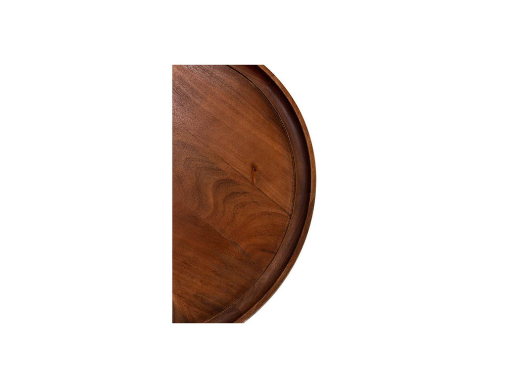 Gabriella - Table Basse D.80 Cm Bois Massif D'Acacia