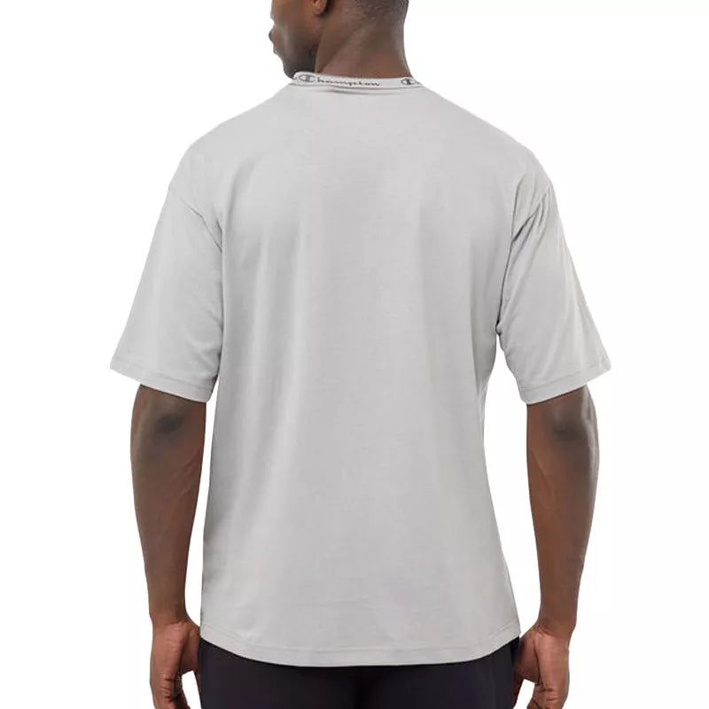 T-Shirt Champion T - Gris