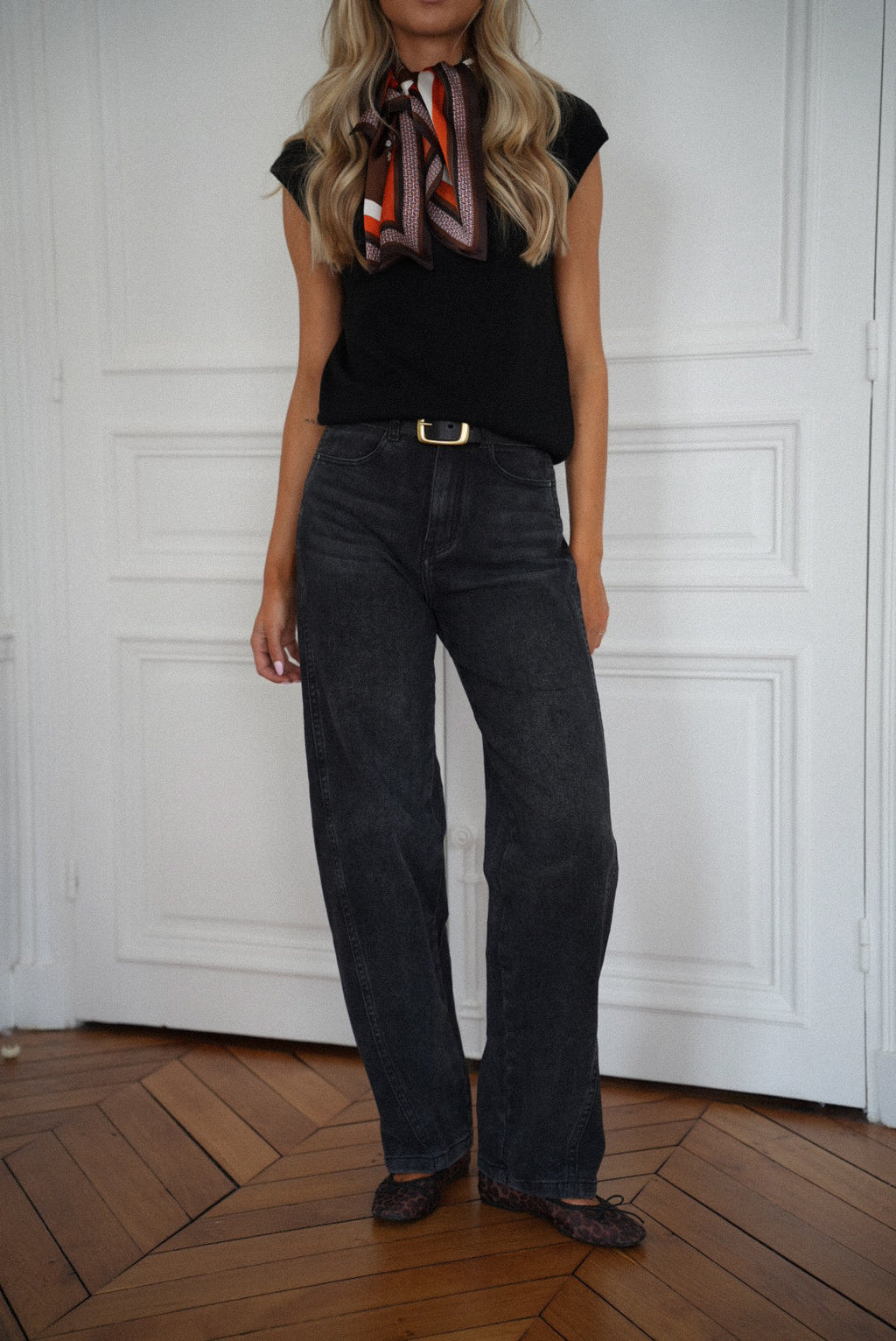 Leslie Black - Straight Jeans