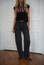 Leslie Black - Straight Jeans