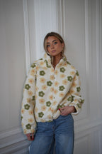 Dana Crème - Zippered Jacket