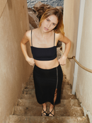 Jupe Hypnotic Black fente