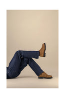 Chelsea Boots Homme EDITION 21 Cognac Suède