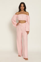 Joana Top - Pink Terry