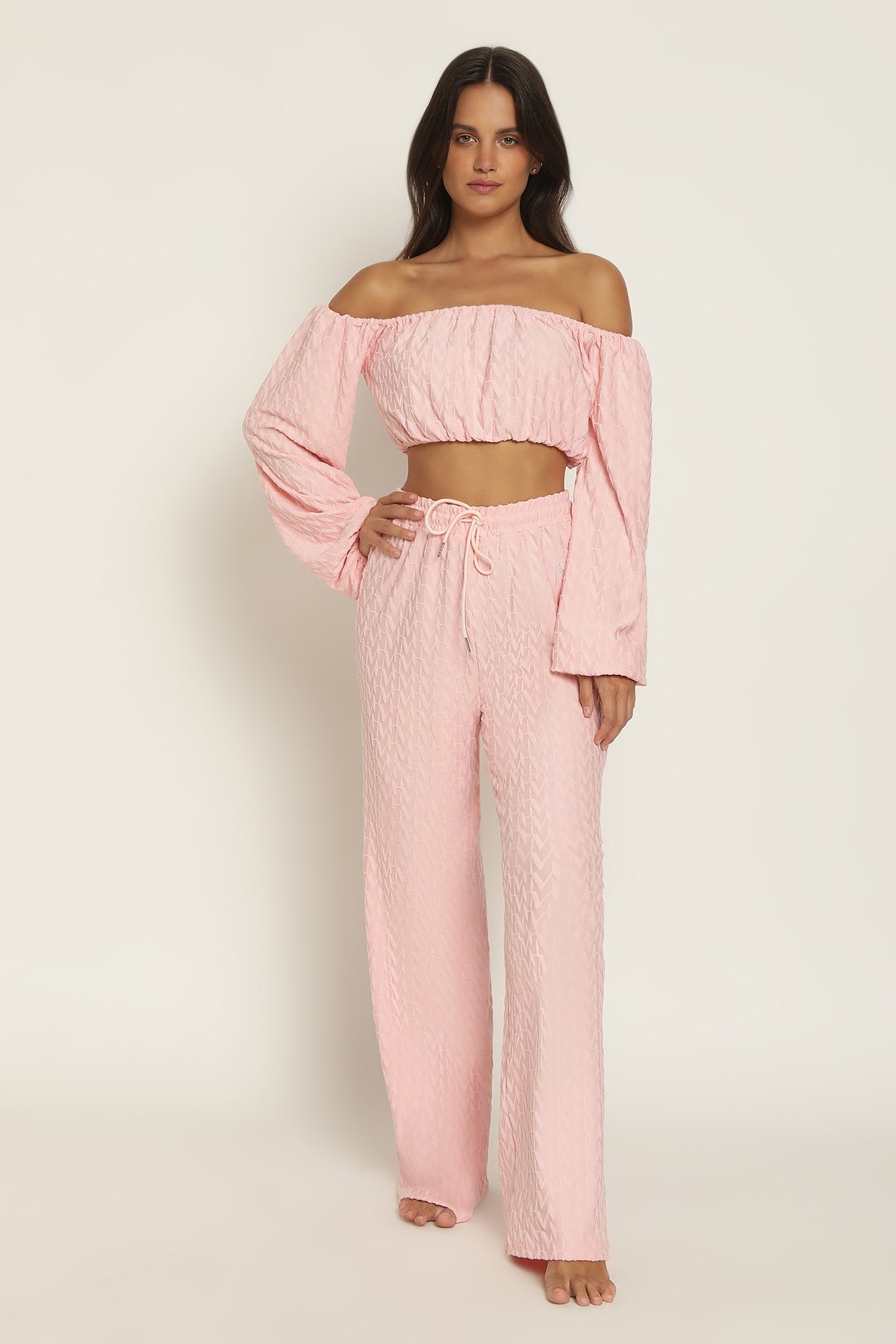 Joana Top - Pink Terry