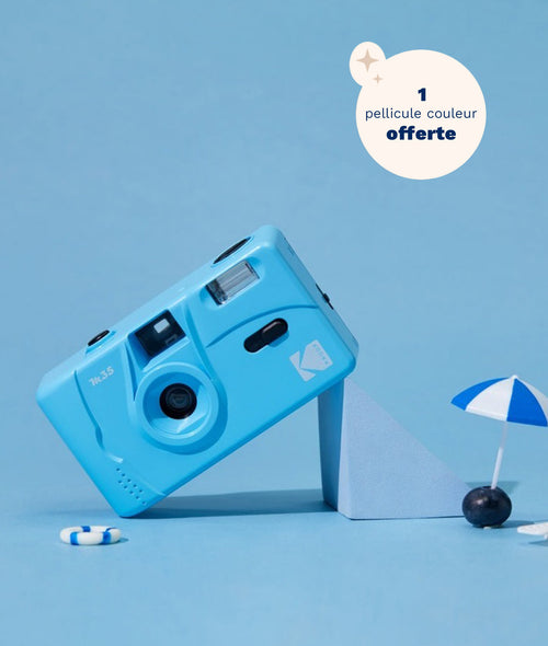 Appareil Photo - M35 - Bleu - 1 Pellicule Couleur Offerte - Kodak