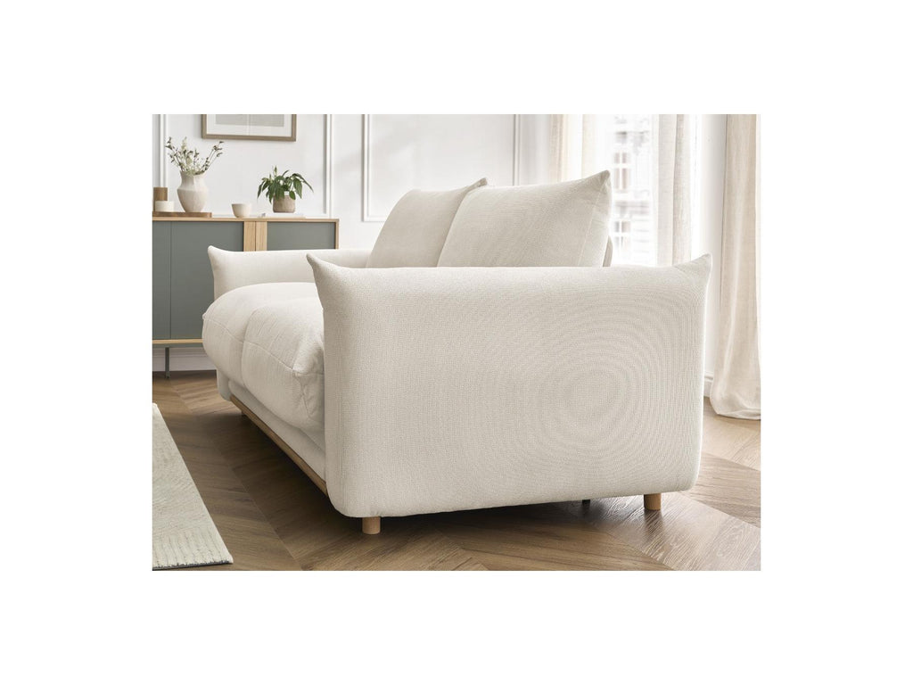 Ernest - Straight Sofa Bed with Express Opening - Smooth Fabric - 160X190