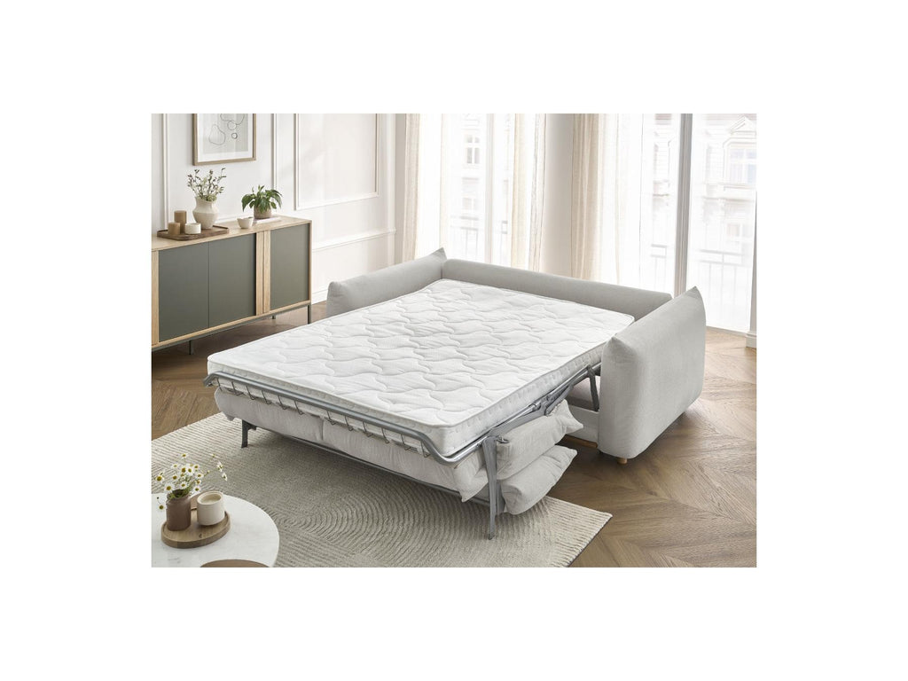 Ernest - Straight Sofa Bed with Express Opening - Smooth Fabric - 160X190