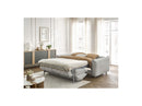 Canapé Droit Convertible Ouverture Express - Ernest - Tissu Lisse - 140X190