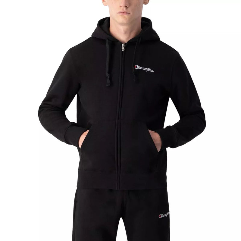 Sweat À Capuche Champion Full Zip - Noir