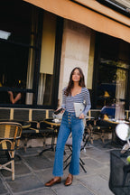 Cornflower Navy Top