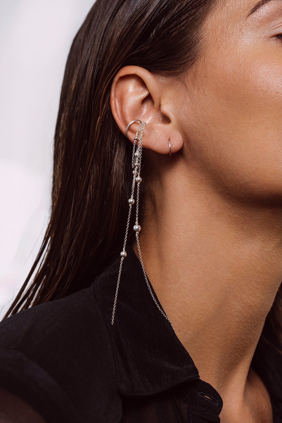 Faux Piercing Maia - Argent