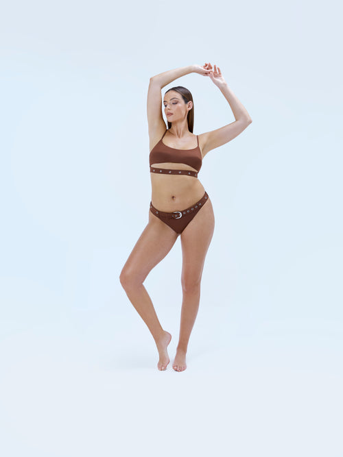 Bond Top Summer - Chocolat