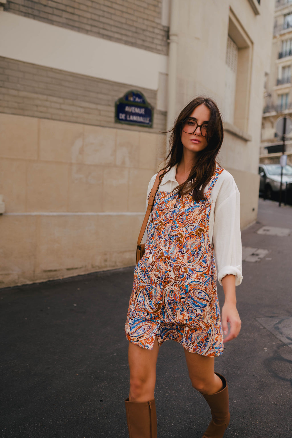Pippa Cashmere Dungaree Dress