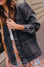 Juan Grey Denim Jacket