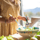 Servidores de Ensalada “Flor y Limón”