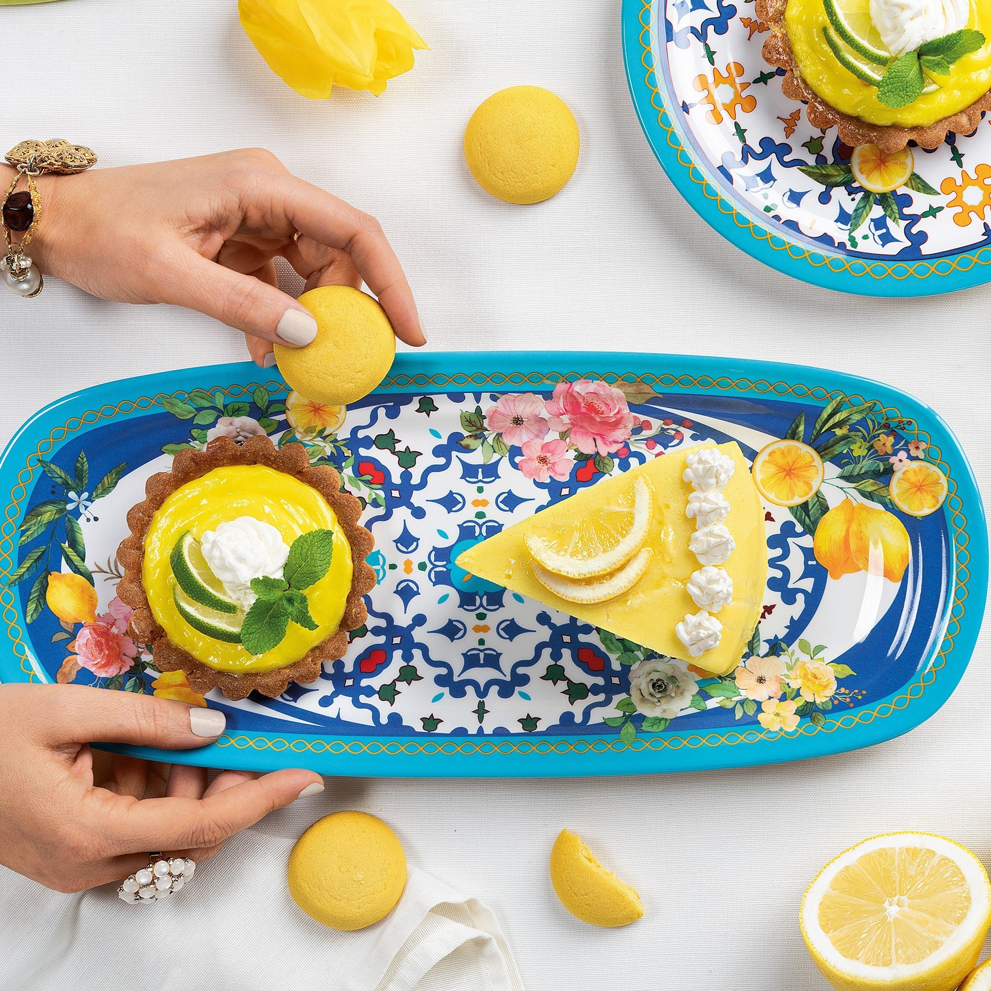 Flower&Lemon - Small Rectangular Tray