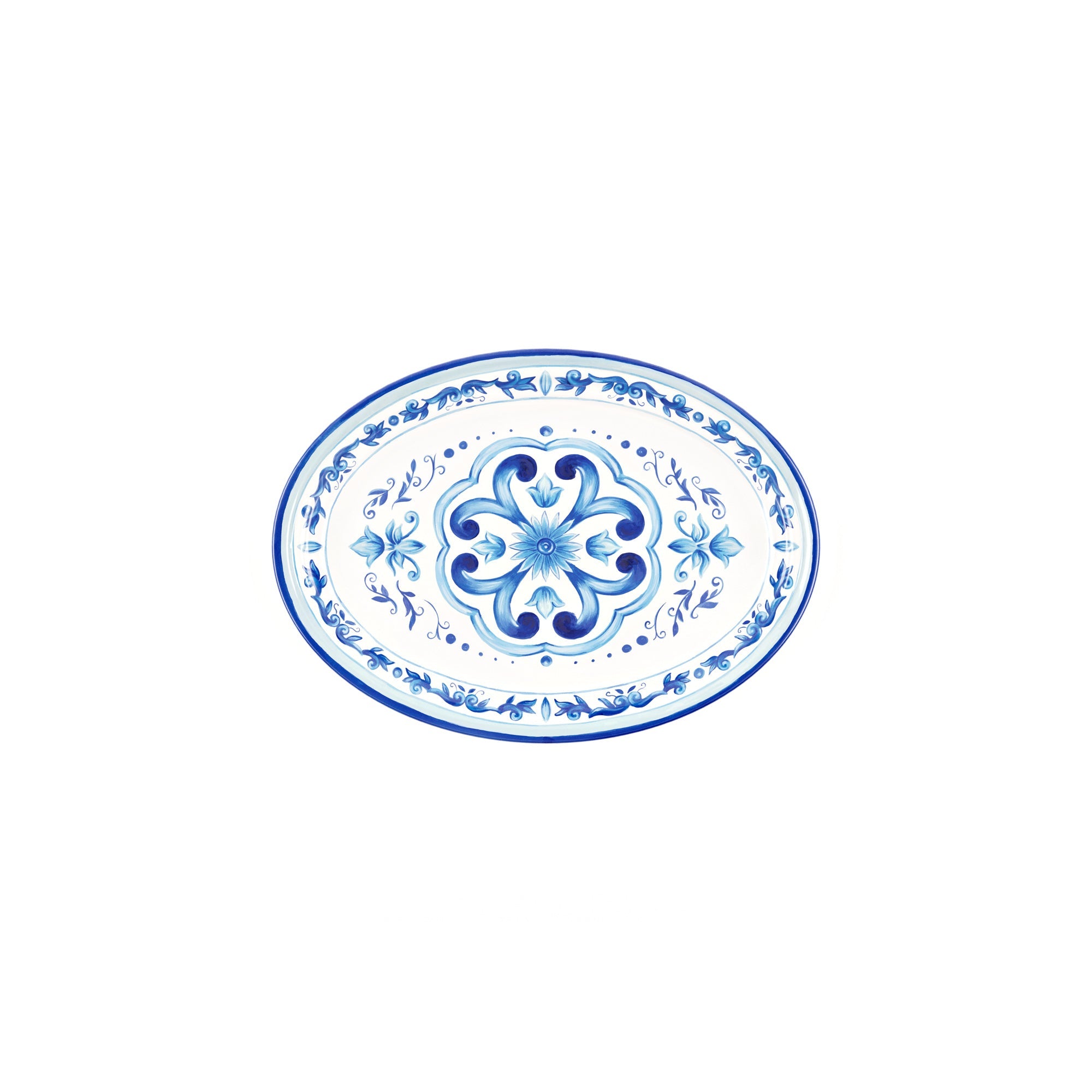 Blues - Small Oval Tray