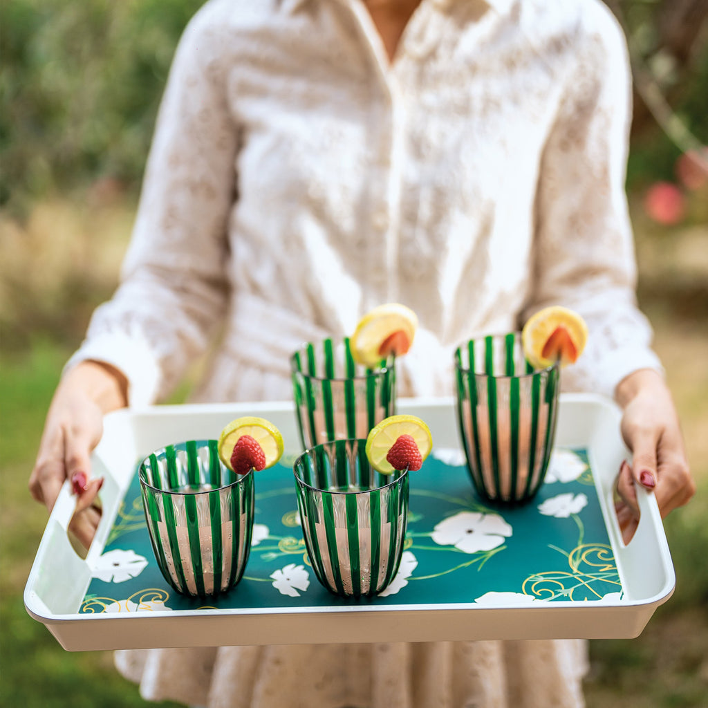 Fusion - Rectangular Tray with Handles
